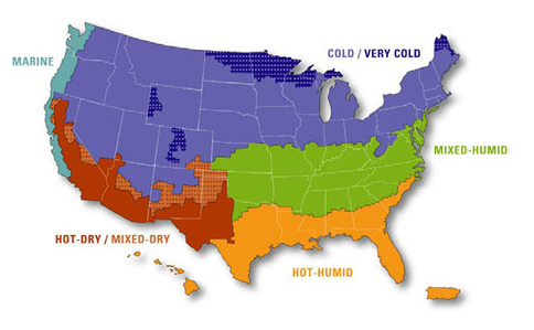 US Climate Map