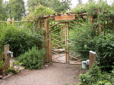 Entrance to garden