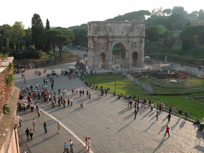 Arch of Constantine, Rome