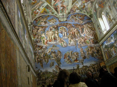 The Last Judgement, Sistine Chapel