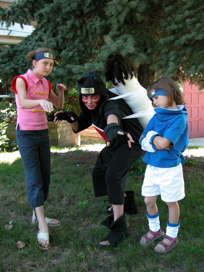 Naruto, Kankuro, Tenten, Sasuke, Cosplay, CNAnime